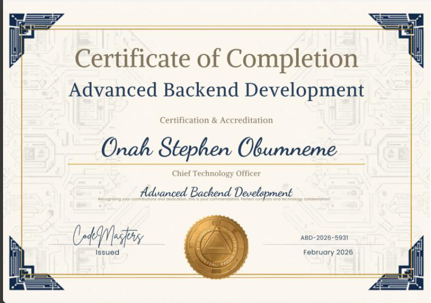Fullstack Web Development — TechForge Academy